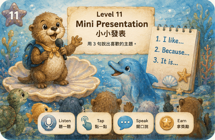 Level 11 Mini Presentation watercolor art